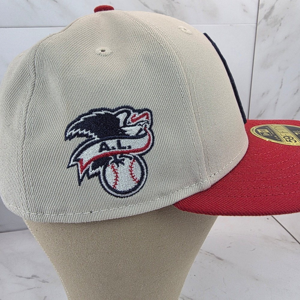New Era Los Angeles Angels MLB July 4th Low Profile 59Fifty Fitted Hat 7 1/4 - Picture 6 of 11